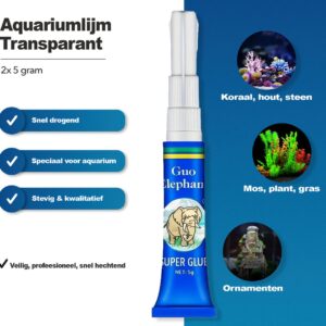 Aquariumlijm Transparant